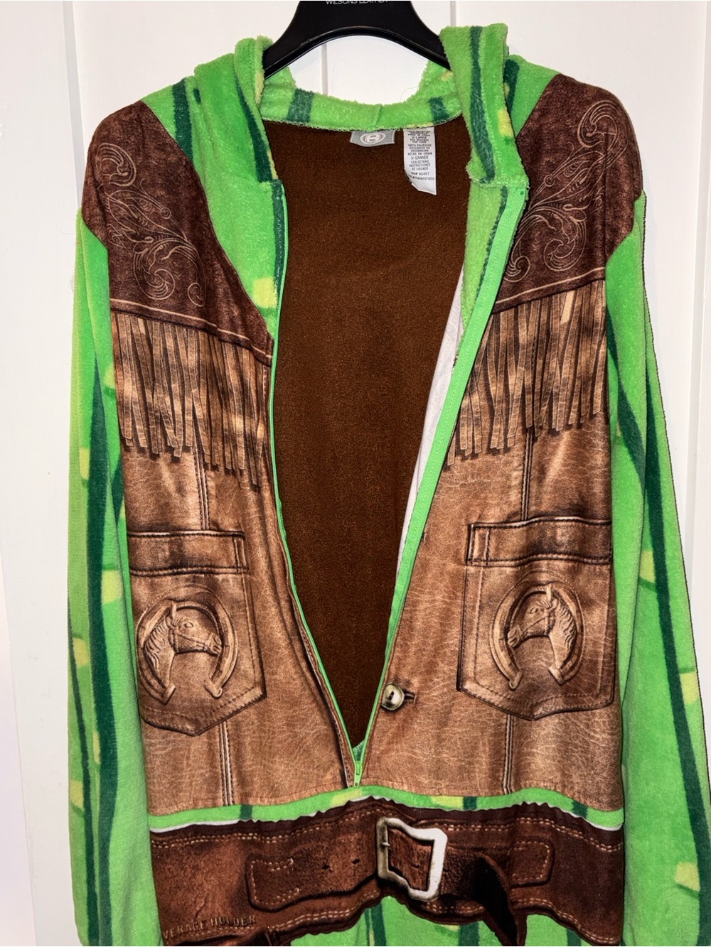 Adult/Mens Cactus Cowboy Themed Costume size XL - Picture 4 of 6